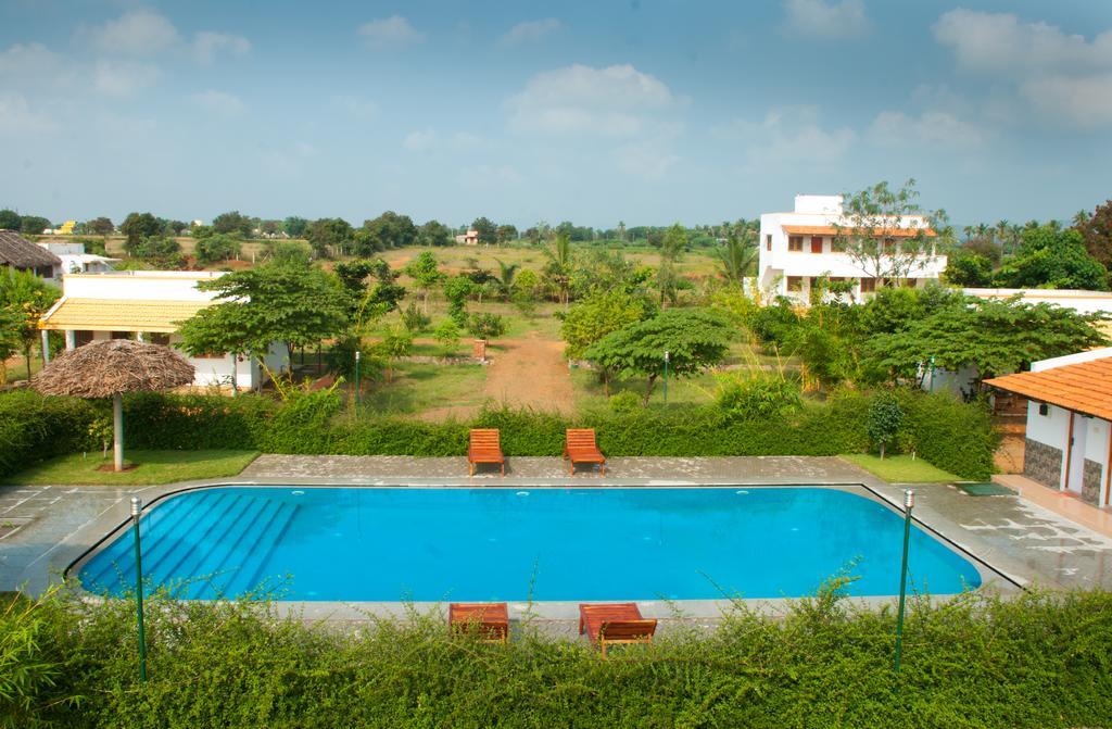 The Mountain Retreat Hotell Tiruvannāmalai Eksteriør bilde