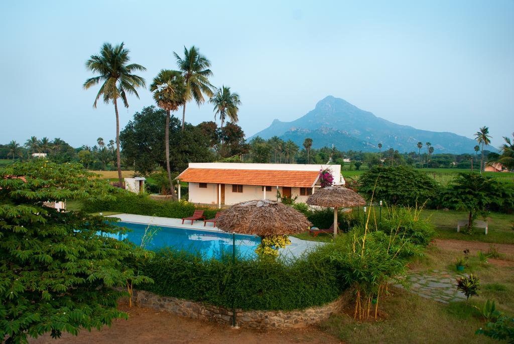 The Mountain Retreat Hotell Tiruvannāmalai Eksteriør bilde